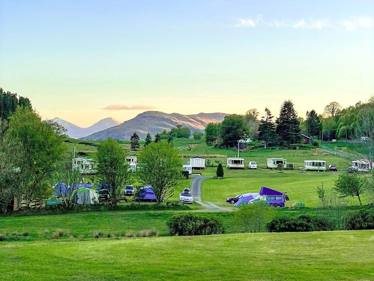 Cruachan Caravan And Camping Farm Killin Bagian luar foto