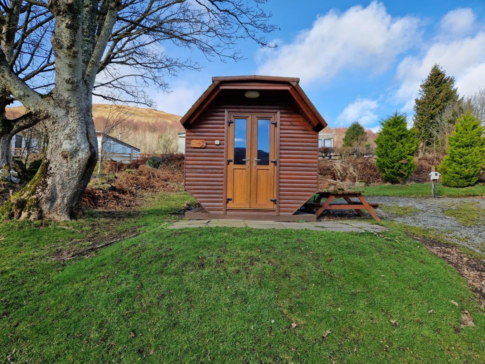 Cruachan Caravan And Camping Farm Killin Bagian luar foto